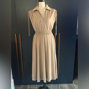 70’s vintage beige dress